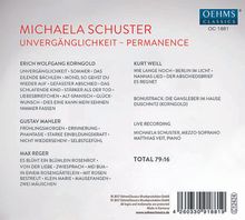 Michaela Schuster - Unvergänglichkeit (Permanence), CD