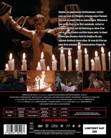 "Stephen, ein Drehbuchautor, verliert die Fähigkeit, Fantasie und Realität zu unterscheiden. Strenge Deadline. DVD/BD Infos."