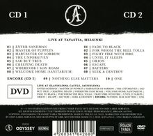 Apocalyptica: Plays Metallica: A Live Performance, 2 CDs und 1 DVD