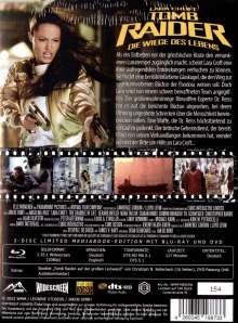 Tomb Raider: Die Wiege des Lebens (Blu-ray &amp; DVD im wattierten Mediabook), 1 Blu-ray Disc und 1 DVD