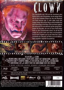CLOWN - Willkommen im Kabinett des Schreckens (Blu-ray im Mediabook), 1 Blu-ray Disc und 1 DVD