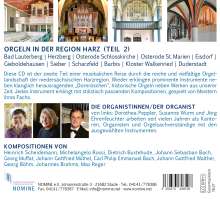 Orgellandschaften Vol.10 - Harz (Teil 2), CD