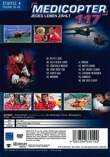 Medicopter 117 Staffel 4, 4 DVDs