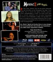 Maniac 2 - Love to kill (Blu-ray), Blu-ray Disc