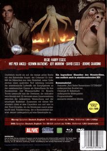 Octaman - Die Bestie aus der Tiefe (Blu-ray &amp; DVD im Mediabook), 1 Blu-ray Disc und 1 DVD