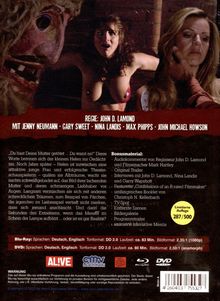 Regie: John D. Lamond. Mit Jenny Neumann, Gary Sweet. Eine Frau in Angst mit einem maskierten Gesicht im Hintergrund.