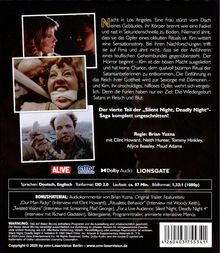 Der Text beschreibt einen Horrorfilm in Los Angeles, in dem ein okkultes Ritual stattfindet. Regie: Brian Yuzna.