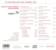 Capella St. Crucis Hannover - O Heiland, reiß die Himmel auf, CD