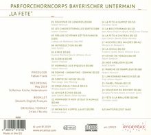 Parforcehorncorps Bayerischer Untermain - La Fete, CD