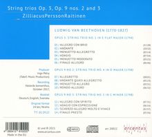 Ludwig van Beethoven (1770-1827): Streichtrios Nr.1,4,5, CD