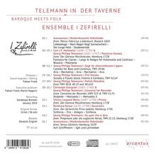 Ensemble I Zefirelli - Telemann in der Taverne (Baroque meets Folk), CD