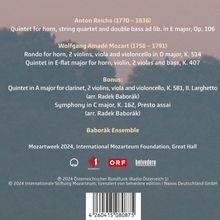 Wolfgang Amadeus Mozart (1756-1791): Hornquintett KV 407, CD