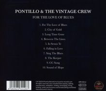 Pontillo &amp; The Vintage Crew: For The Love Of Blues, CD