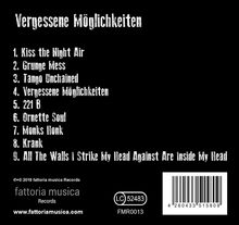 Ausfahrt: Vergessene Möglichkeiten, CD