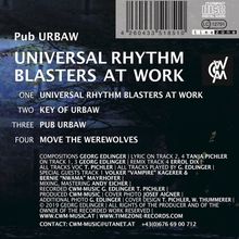 Universal Rhythm Blasters At Work: Pub URBAW, CD