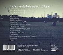 Lauhus/Paladini's Solo: 2 K 18, CD