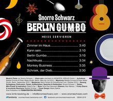 Snorre Schwarz: Berlin Gumbo, CD