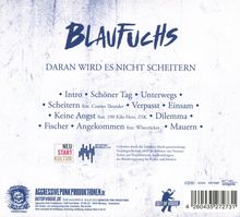 Blaufuchs: Daran wird es nicht scheitern, CD