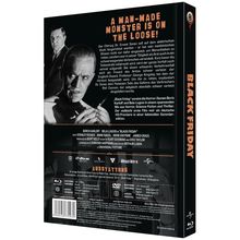 Black Friday (1940) (Blu-ray &amp; DVD im Mediabook), 1 Blu-ray Disc und 1 DVD