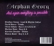 Stephan Georg: And Again Everything is Possible, CD