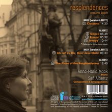 Sef Albertz (geb. 1971): Klavierwerke "Resplendences around Bach", CD