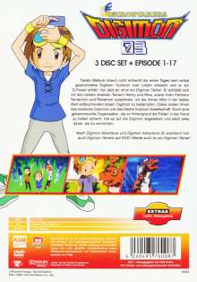 Digimon Tamers Vol. 1 (mit Sammelschuber), 3 DVDs