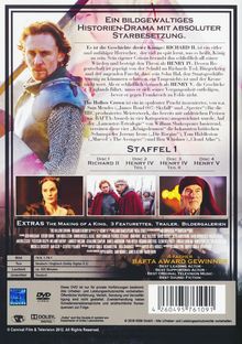The Hollow Crown Season 1, 4 DVDs