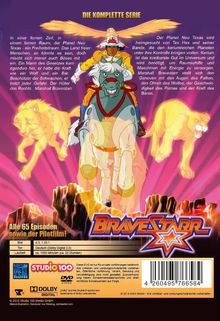 BraveStarr (Komplette Serie), 4 DVDs