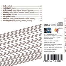 Manfred Schoof, Conny Bauer &amp; Trioplus: Bollenhut, CD