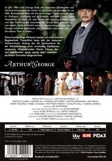 Arthur &amp; George, DVD