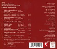 Musik im Bachhaus Vol.1 - Historische Tasteninstrumente, CD