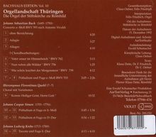 Musik im Bachhaus Vol.10 - Die Orgel der Stiftskirche Römhild (Orgellandschaft Thüringen), CD