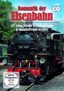 125 Jahre Zittauer Schmalspurbahn &amp; Dampflokfest in Dresden, 2 DVDs