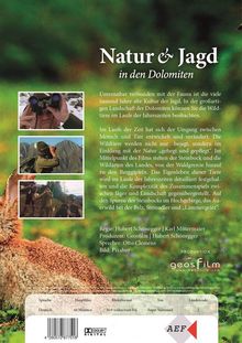 Natur &amp; Jagd in den Dolomiten, DVD