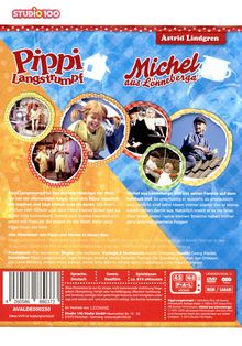 Pippi Langstrumpf / Michel aus Lönneberga (die 7 Spielfilme), 7 DVDs