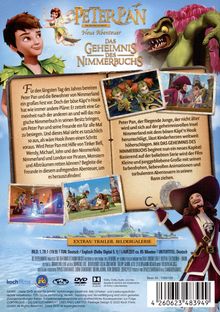 Peter Pan - Neue Abenteuer: Das Geheimnis des Nimmerbuchs, DVD