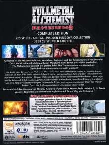 Fullmetal Alchemist: Brotherhood (Complete Edition) (Blu-ray), 9 Blu-ray Discs