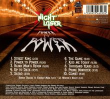 Night Laser: Power To Power, CD