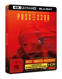 Possessor (Ultra HD Blu-ray &amp; Blu-ray im Steelbook), 1 Ultra HD Blu-ray und 1 Blu-ray Disc