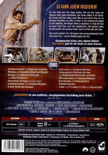 Handgemachte Action ohne digitale Effekte! Kurt Russell geht für die Stunts an seine Grenzen.