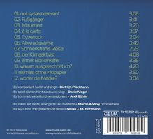 Plückhahn &amp; Vogel: Not Systemrelevant, CD