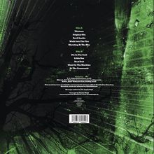 Seite A: Thirteen, Original Sin. Seite B: Die In The Cold. Grüner Hintergrund mit schwarzen Baumstrukturen.