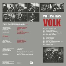 Paul Bartsch & Band, Liedtitel: "Wer ist das Volk". Mitglieder: Sander, Thomas, Gerd, Ralf, Paul. Gäste: Tyl, Frank, Michael.