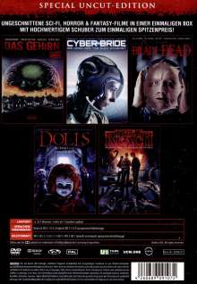 Bloody Horror Box (5 Filme), 5 DVDs