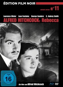 Rebecca (1940) (Blu-ray &amp; DVD im Mediabook), 1 Blu-ray Disc und 1 DVD
