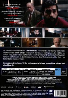 Texte: "So mutig und mitreißend kann junges deutsches Kino sein." Bilder zeigen Szenen eines dramatischen Thrillers.