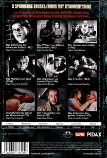 Bryan Edgar Wallace: Krimi-Collection (9 Filme), 9 DVDs