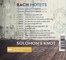 Johann Sebastian Bach (1685-1750): Motetten BWV 225-230 (Deluxe-Ausgabe im Digipack), 2 CDs