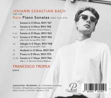 Johann Sebastian Bach (1685-1750): Klavierwerke "Rare Piano Sonatas", CD