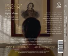 Gioachino Rossini, Fogli d'album, 34 Album leaves for voice and piano. Interpretinnen: Anna Bonitatibus, Adele D'Aronzo.